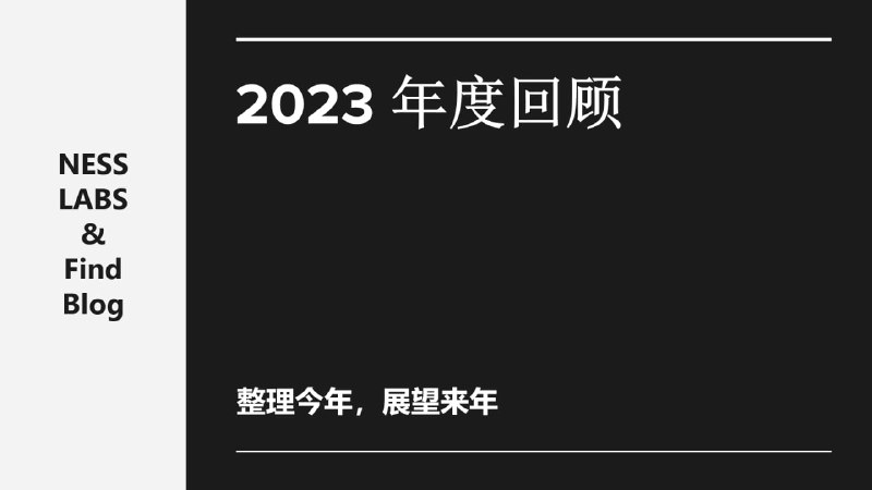 我们发起一次主题活动，来一场不一样的2023年度回顾